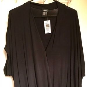 Torrid Draped Front Dolman Shirt